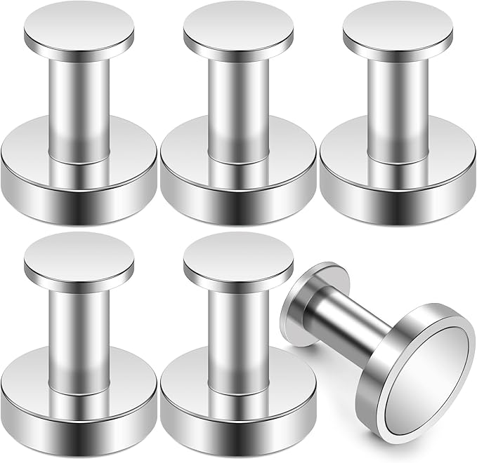 Cruise Essentials - 150Lb Heavy Duty Magnetic Hooks for Cabins, Garage & Grill - 6Pcs