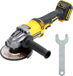 Cordless Angle Grinder, 4-1/2"-Inch Powerhouse. 9000RPM Brushless Motor. Compatible with Dewalt 20V Max Battery(No Battery). Comes with Pin Wrench. Perfect for Metal/Wood Polishing/Thin Steel Cutting