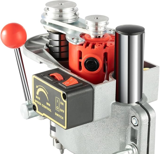 3-Speed Benchtop Drill Press, Electric Bench Wood Drilling Machine for DIY Creation, Small and Precise Work Like Jewelry Making Woodworking Metal Drilling Machine 110V