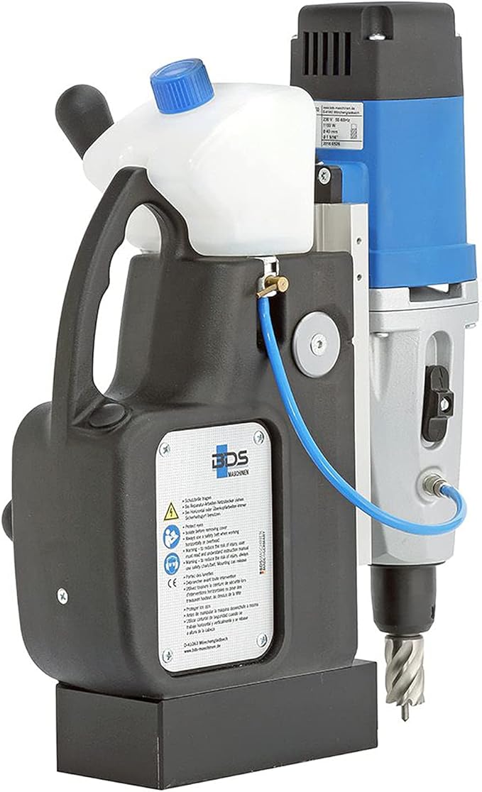 CS Unitec | MAB 465 Portable Magnetic Drill Press | 1150W 1-speed Benchtop Power Drill Machine w/up to 1-1/2" Diameter