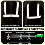 BeautyWill Custom Safety Vest Customized Logo Class 2 High Visibility Reflective Vest with Pockets Construction workwear
