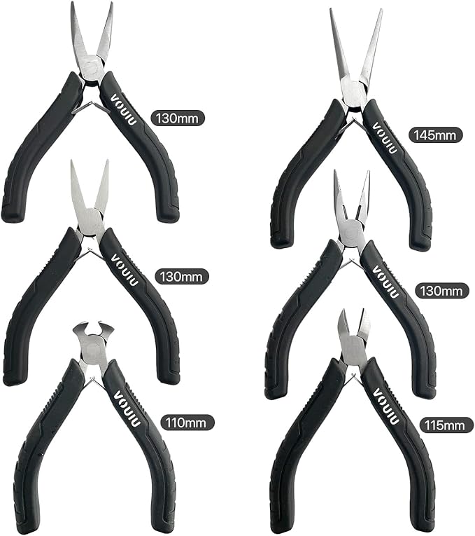 6-Piece Mini Pliers Set