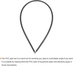 MECCANIXITY Spring Tube Bender OD 11mm/0.43" Steel Spring Pipe Bending Tubes 1500mm/59.06" Long for 3/8" PVC Pipe(ID 12mm) in Home Renovations,Electrician Wiring Bending Pipe(insert-pipe use)