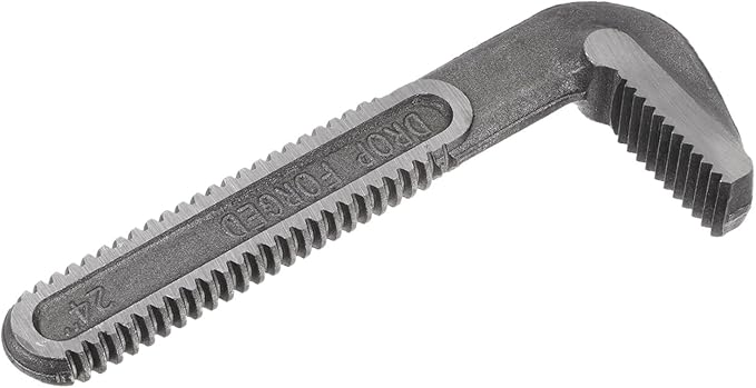 HARFINGTON Pipe Wrench Hook Jaw 24" Plumbing Wrench Replacement Jaws Carbon Steel for 24" Adjustable Wrench
