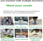 Bench Drill Stand 1050W Mini Electric Bench Drilling Machine Drill Chuck 3-16mm