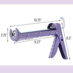 Bates- Caulking Gun, 10:1 Thrust Ratio, Lavender, Caulking Tool Gun, Caulk Gun No Drip, Hand Caulking Guns, Silicone Gun, Caulking Gun Tool, No Drip Caulk Gun, Caulk Guns, Caulking Gun Dripless