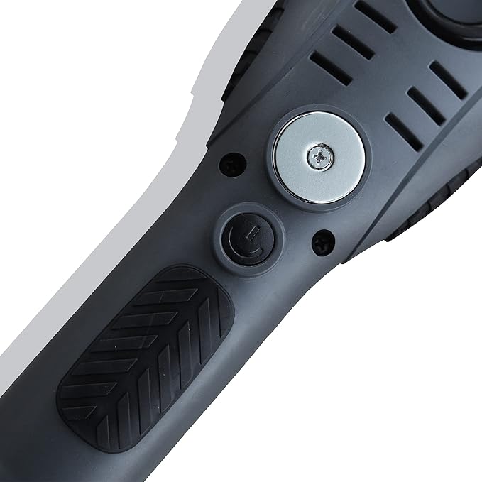 Portable Corded LED Work Light with Outlet in Handle, COB LED, 1600 Lumen 15ft 116AWG 3C SJTW Cord Handheld Outdoor Work Light, Magnetic on Back