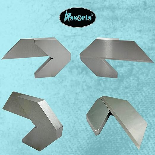 Assorts Center Squares/Finders- 140 mm Blade Length -Finds center of Round Bar Upto 3" (75 mm) Diameter