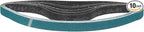 1-1/2 x 30 Inch Sanding Belt, 10 Pcs 80 Grit Zirconia Knife Sharpener Belts Work Sharpening for Belt Sander Knife Carving Tool Metal Working