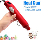 Heat Gun, Mini Hot Air Gun for DIY Crafts Portable Heat Air Gun Tool for Embossing Shrink Wrapping Drying Paint