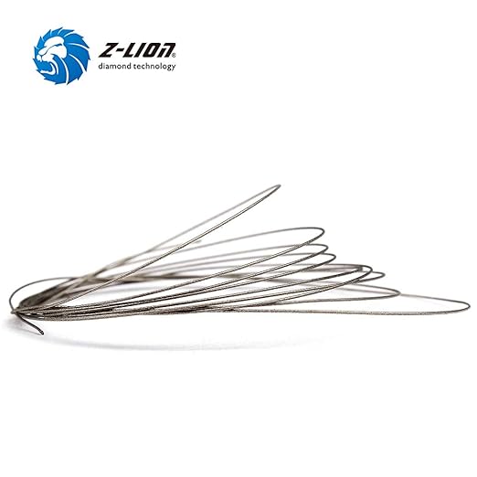 0.5mm Superfine Diamond Wire Electroplated Cutting Saw Blades for Jade Metal Marble Granite (3 Meters/Lot)