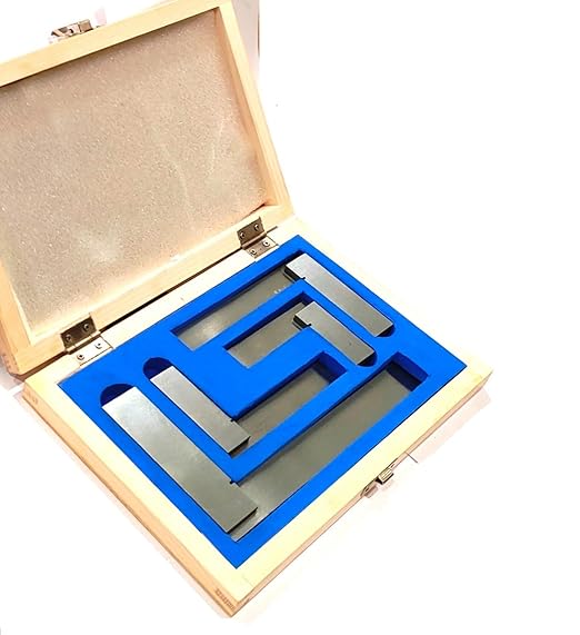 Machinist 2" (50 mm), 3" (75 mm), 4" (100 mm) & 6" (150 mm) Steel Try Square