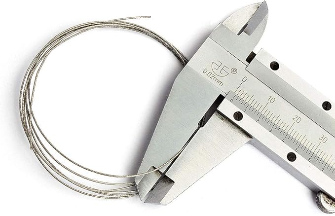 0.6mm Diamond Wire Hand Saw with Steel Frame Coping Saw for Jade Marble Granite Metal Glass Ceramic