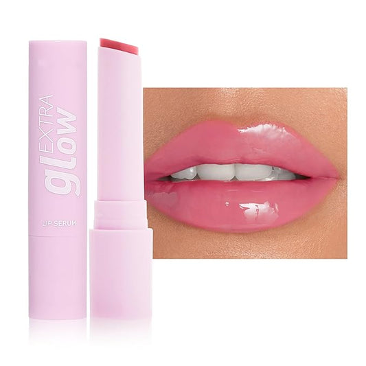 MAEPEOR Nourishing Lip Balm 8 Colors Smooth Moisturizing Lip Glow Gloss Non-Sticky and Long-lasting Hydrating Jelly Lip Balm for Women and Girls (Color 03)-VeraVaultWomen