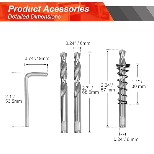 1 Inch Hole Saw with 9.1mm Triangle Shank Arbor, JTemgle Bi-Metal Hole Saw Heavy Duty Hole Cutting Tool for Cornhole Boards, Recessed Lights, Wood, Plastic, Drywall & Soft Metal
