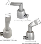 1600W Hot Air Plastic Welder Gun Plastic Repair Welder Kit, PVC Vinyl Rod Welding Gun, Flat Welding Nozzles, Various Welding Flooring Roofing Accessories Tool Set