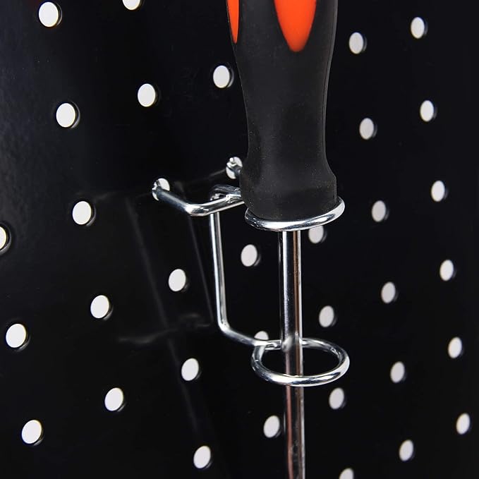 170PCS Pegboard Hooks Assorted | Peg Board Hooks for Hanging Tools - Ideal for Pegboard Organizer