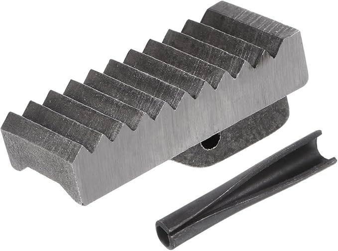 HARFINGTON Pipe Wrench Heel Jaw with Pin Assembly 48" Wrench Replacement Carbon Steel for 48" Adjustable Wrench