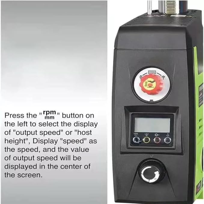 Bench Drill Stand 800W Brushed digital display Mini Electric Bench Drilling Machine Chuck 1.5-16mm 6-Speed Benchtop Drill Press, Spindle Speed: 200-2500r/min