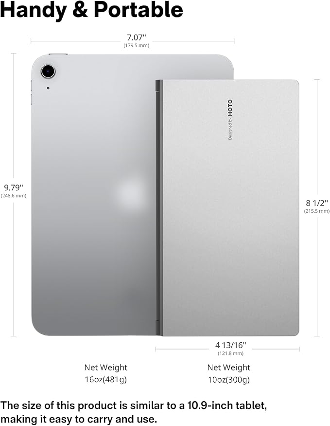 HOTO Electric Precision Screwdriver Set, 48 in 1 Electronics Tool Kit, Magnetic Bits & Box, LED Light & 2 Torque Settings, Mini Screwdriver Set for Eyeglasses, Watches, Phones, Laptops, Cameras Repair