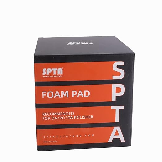 Buffing Polishing Pads, SPTA 5Pc 3.5 Inch Face for 3 Inch 76mm Backing Plate Compound Buffing Sponge Pads Cutting Polishing Pad Kit For Car Buffer Polisher Compounding,Polishing and Waxing -FPTFS3-MIX