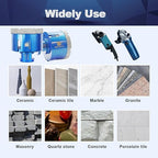 1-1/2 Inch Diamond Core Drill Bit for Porcelain Tile Ceramic Marble Granite Drilling,BRSCHNITT 1pc Vacuum Brazed Diamond Hole Saw with 5/8-11 Thread (38mm)