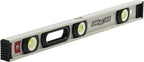 CHANNELLOCK 24-Inch, Professional-Grade Magnetic Aluminum I-Beam Level with 3 Vials, 5100-0024M