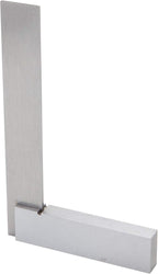 Groz 4-Piece Machinist Steel Square Set | 2-in, 3-in, 4-in & 6-in Squares | 48-72 Micron Squareness | Hardened Steel | for General Purpose, Machinery & Woodworking Applications (01110)