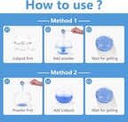 Poesie Poo Absorbent Gel Powder for Portable Toilet Camping Hiking Outdoor Portable Potty Resolution