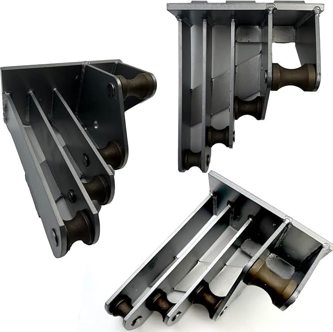 00936 Roller Support: 1/2" to 1-1/4" Conduit Bender Accessory for Greenlee 555/Current, Heavy-Duty Steel Construction