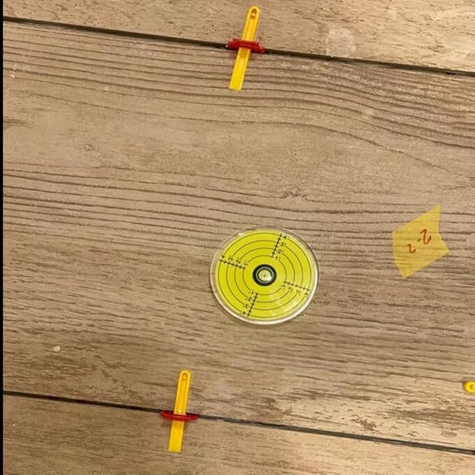 80x12mm Large Bubble Spirit Level Degree Marked Surface Round Levels Circular Level Bubble Measuring Tools