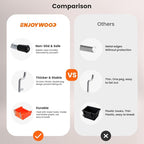 Pegboard Organizer Accessories Kit 264 PCS, Peg Board Hooks Assortment with Bins, Cups, Baskets for 1/4in Pegboard Wall Organizer, Garage Organization, Workbench, Craft Room, Hanging Tools