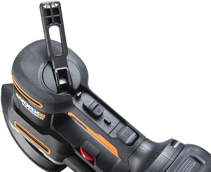 WORX 20V Random Orbital Sander, 5-in-1 Cordless Multi-Sander,Electric Sander with Battery and Charger, WX820L