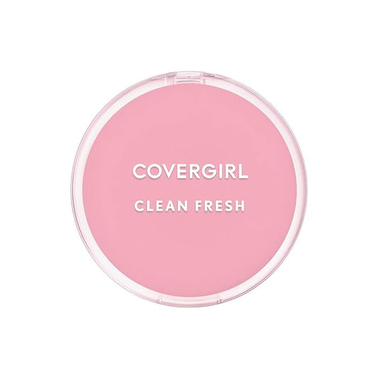 COVERGIRL Clean Fresh Pressed Powder, Tan, 0.35 Oz-VeraVaultWomen