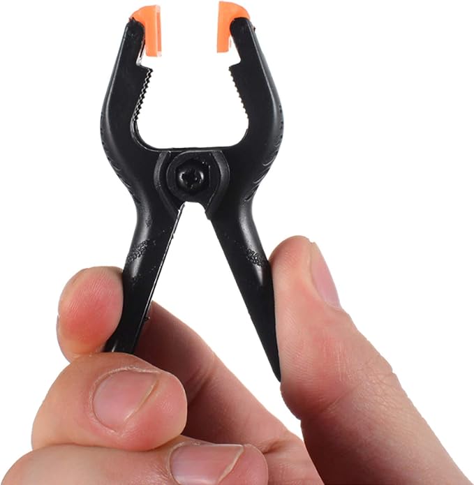 Wideskall® 2.7" inch Mini Nylon Plastic Spring Clamps - Pack of 100