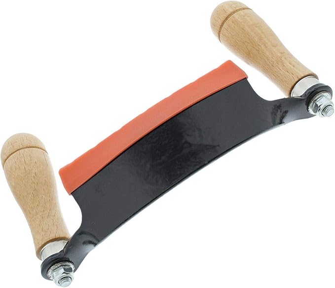 Draw Knife 5" Curved Draw Shave Woodworking Tool (Curved-5 inches)