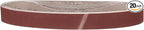 1-1/2 x 30 Inch Sanding Belt, 20 Pcs 240 Grit Knife Sharpener Belts Work Sharpening for Belt Sander Knife Carving Tool Metal Working