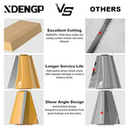 15 Degree Chamfer Router Bit with 1 Inch Cutting Length,1/2 Inch Shank Carbide Edge Forming Bevel Router Bit with Bearing, Chamfer Bit Miter Angle Milling Cutters Tool