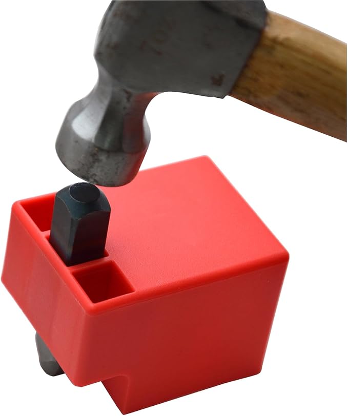 9pcs Heavy Duty Steel Stamp Uppercase Number 3/64 1mm Hand Stamping Character Mark Code Alphabet Punch Kit for Bracelet Ring Jewelry Sheet Metal Plate Making Mold Die