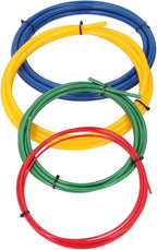 Spring Tube Benders, 4 Pcs 4 meter 1/4in, 3/8in, 1/2in, 5/8in Conditioning Copper Tubing Benders Spring, PE AC Tube Bending Tool Tube Bender Set for Soft Copper Brass Aluminum Thin Steel Tube