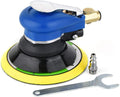 6 inch Pneumatic Orbital Sander, Daul Action Air Sander with Hook and Loop Sanding Pad for Woodworking, Autobody Work
