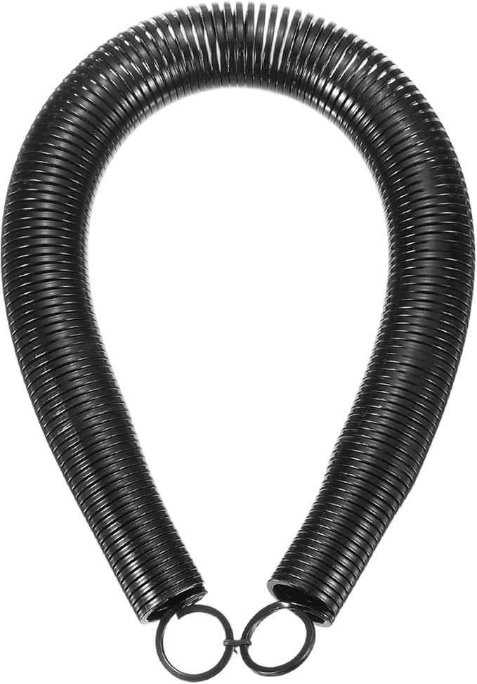 HARFINGTON PVC Spring Tube Bender 34mm OD 570mm Long A Type Conduit Pipe Bender Bending Spring for Pipe Bending Devices in Home Hydropower, Black