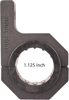 1.125" Tube Clamp Mount Bracket,Roof Roll Cage Holder for Whips,Shovel, LED Light Bar (Pack of 2) (2pcs-1.125" Clamp)