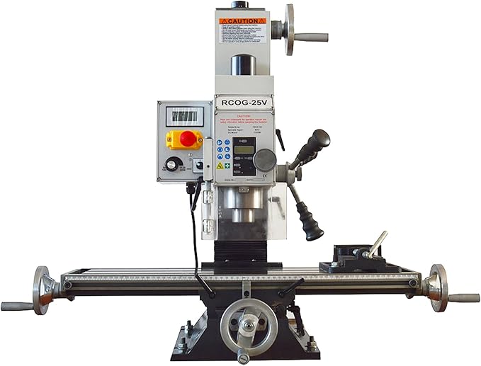 Benchtop Mini Milling Drilling Machine, Brushless Milling Drilling Machine, 110V, 1100W, 50-2250rpm