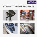 15 Pcs 2-1/2 x 16 Inch Assorted Aluminum Oxide Sanding Belt - 80/120/150/240/400 Grit