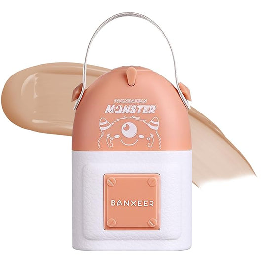 Concealer Moisturizing Gradient Foundation, Lightness Oil Control Long Lasting Waterproof Full Coverage Color Correcting Foundation-VeraVaultWomen