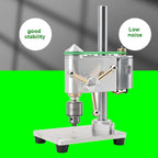 Mini Drill Press, Mini Drilling Machine 0.3-4mm Chuck, Small Bench Drill with Speed Adjustable CNC Machined Drilling Machine for DIY Woodworking Metalwork