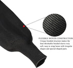 Heat Shrinkable Braided Sleeving 2:1 Ratio- Abrasion Protection Flexibility Wiring Harness Cable Sheath (3/4" ID, 30ft)