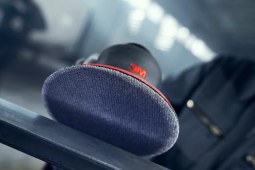 3M Random Orbital Sander, Xtract Pneumatic 88957, 6 in, Self-Generated Vacuum, 3/32 in Orbit, Ergonomic and Lightweight ROS, 209W Motor, Dust Extraction