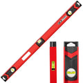 Kapro - 150-80 Semi-Professional I-Beam with Plumb Site Level - Features Horizontal Vial and Dual-View Plumb Site - Aluminum - 48 Inch